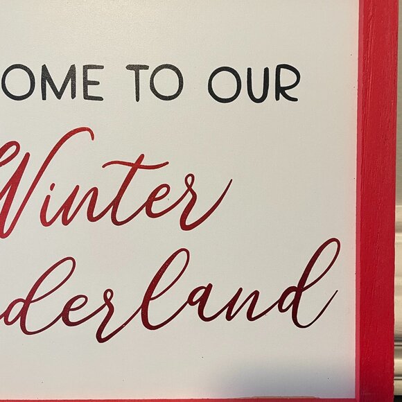 5 for $20: Target Christmas/Holiday wall decor sign - Picture 3 of 7